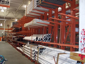 cantilever shelving warehouse solutions