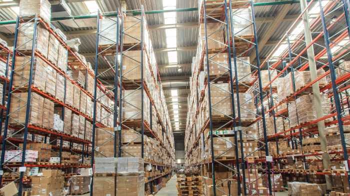 used pallet racking warehouse solutions